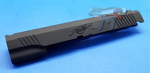 Guarder Aluminum Custom Slide for Marui Hi-Capa 5.1 (Kimber / Black) - Click Image to Close